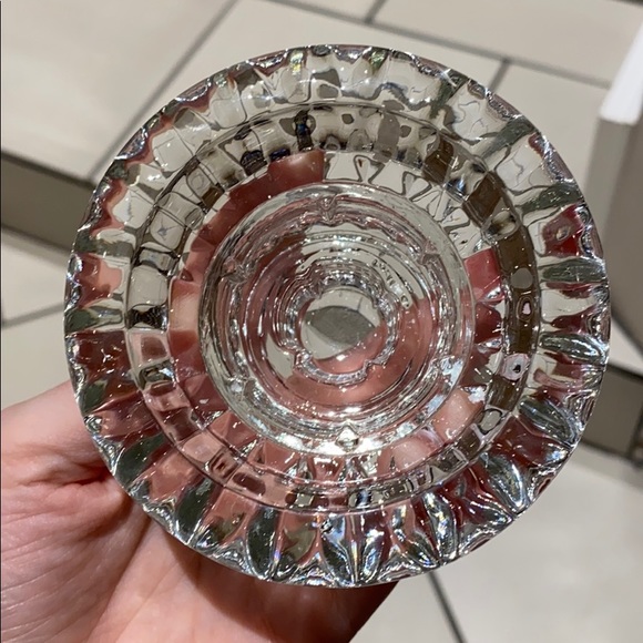Crystal Candle Holders - 2 sets of 2 - Picture 5 of 10